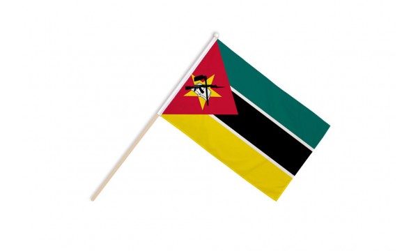 Mozambique Hand Flags
